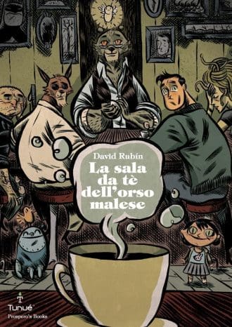 La sala da tè dell'orso malese