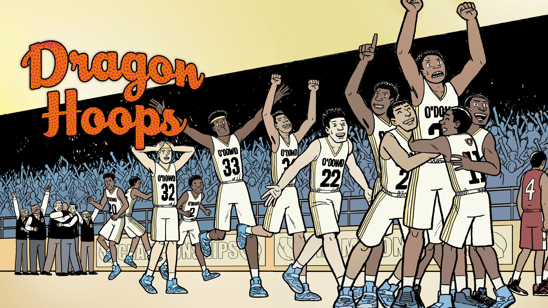 Dragon Hoops di Gene Luen Yang la storia del basket