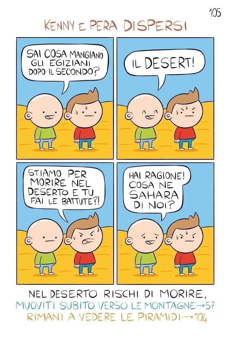 Ridi che è meglio, pera toons tunué