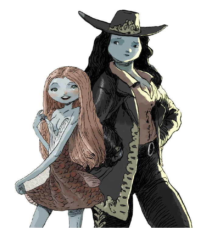 La città dei dragoni - protagoniste