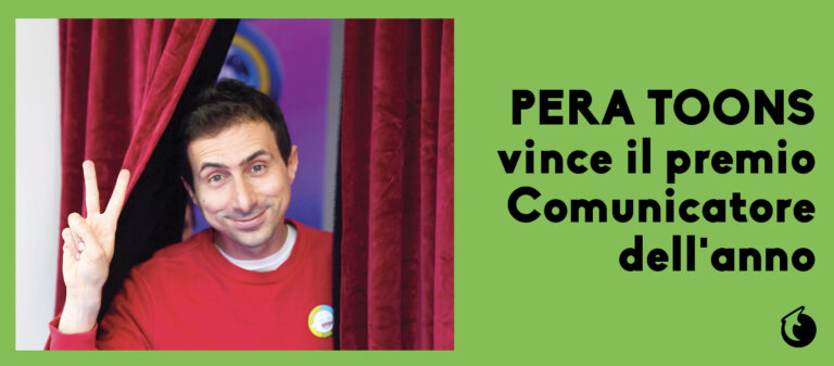 Pera Toons vince il premio Corecom Comunicatore dell'anno
