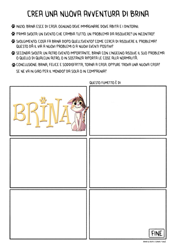 Brina - laboratorio per bambini disegno