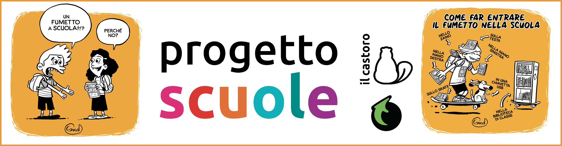 Progetto scuole - Tunué Castoro