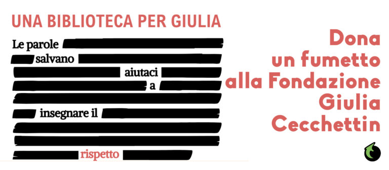 Una biblioteca per Giulia - Tunué con Cleio per la Fondazione Cecchettin