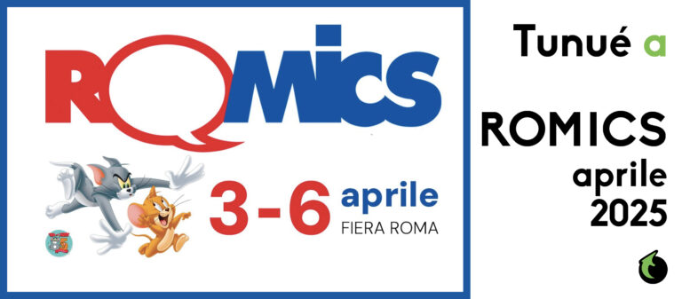 Tunué a Romics aprile 2025