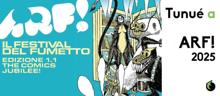 Tunué ad Arf! Il Festival del Fumetto di Roma 2025