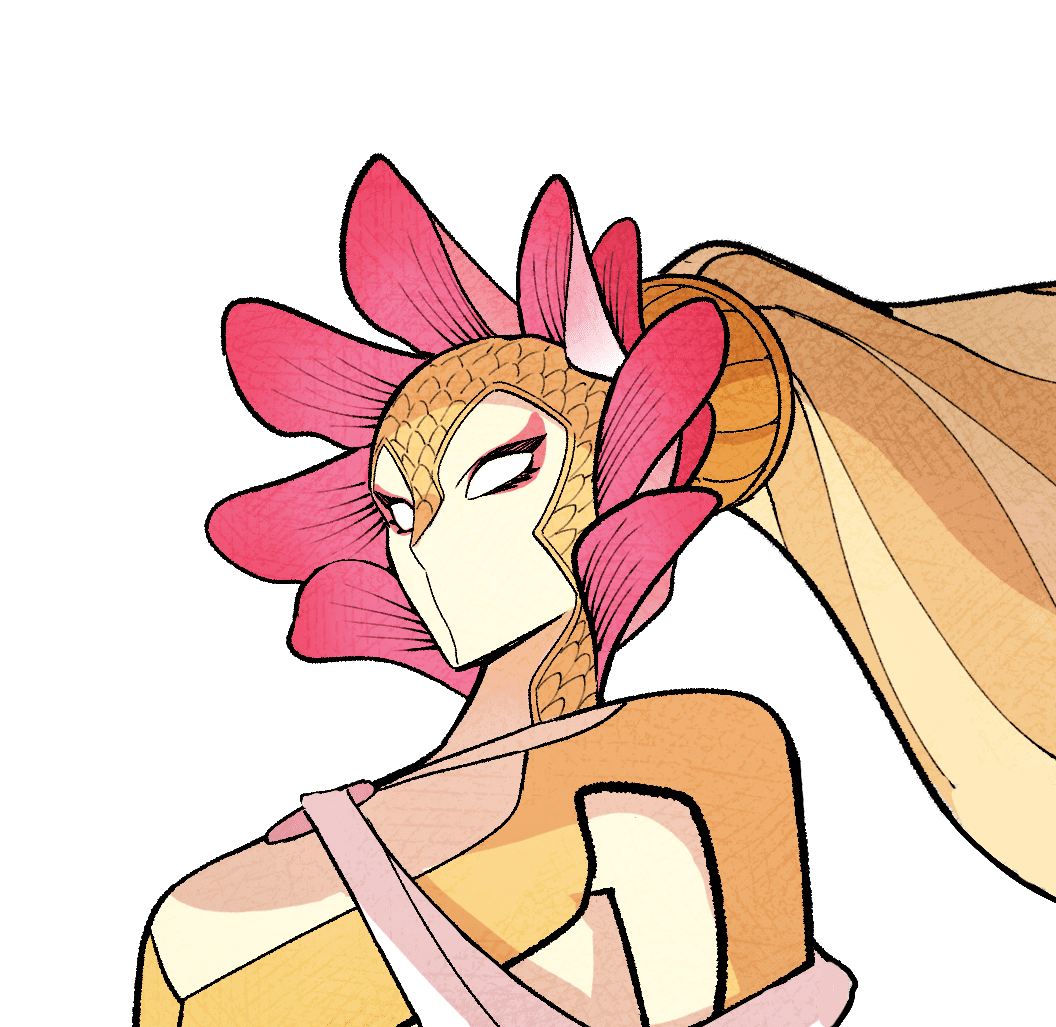 Venus Unico - personaggi scontorno