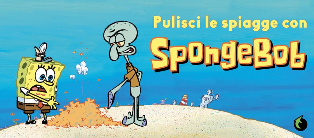 Cleaning SpongeBob