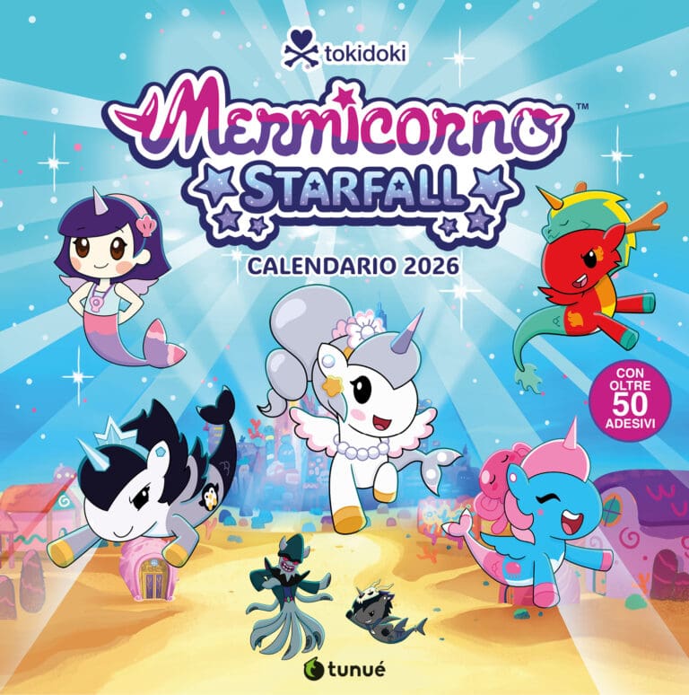 tokidoki Mermicorno: Starfall Calendario 2026