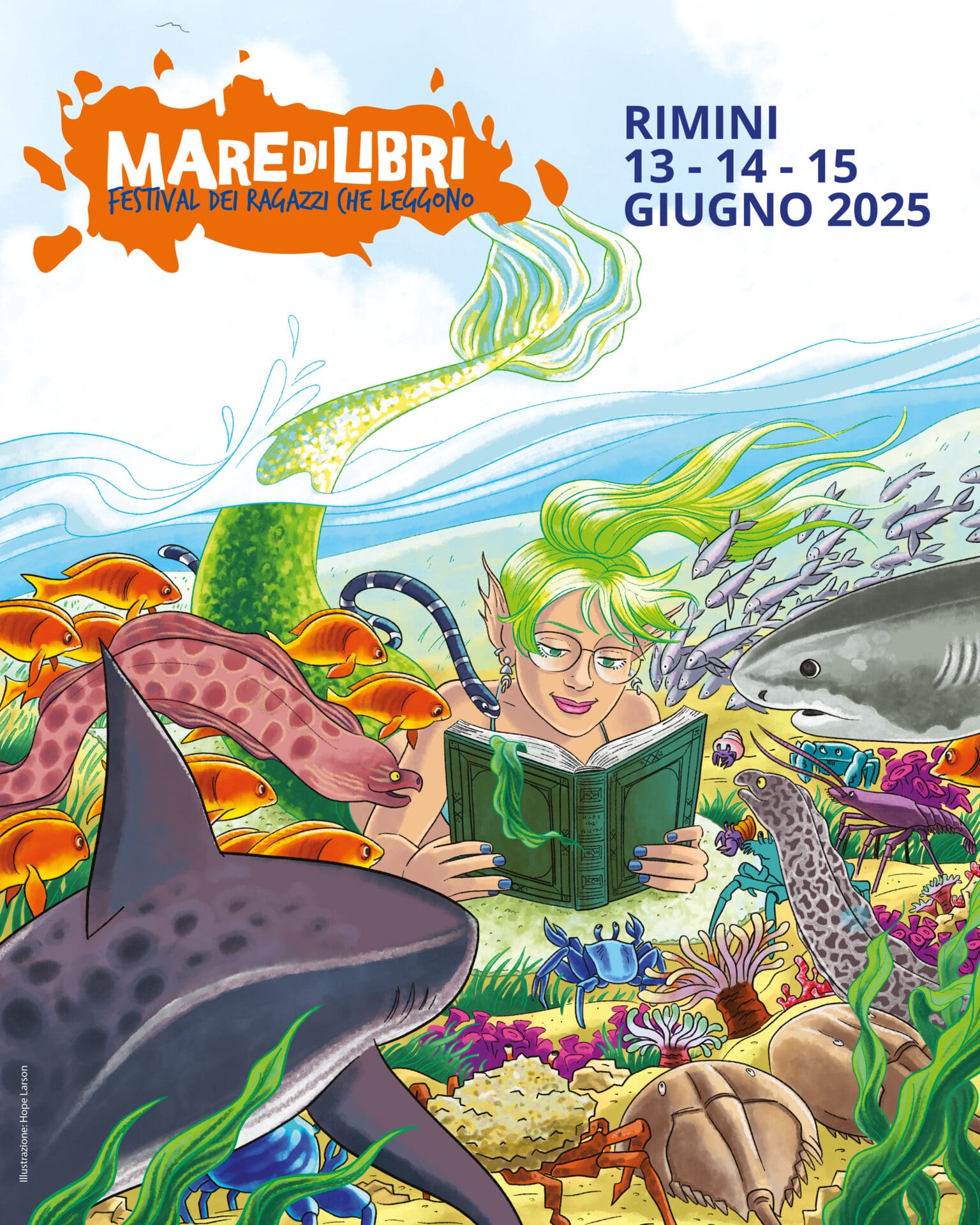 Mare di Libri 2025 - Locandina Hope Larson