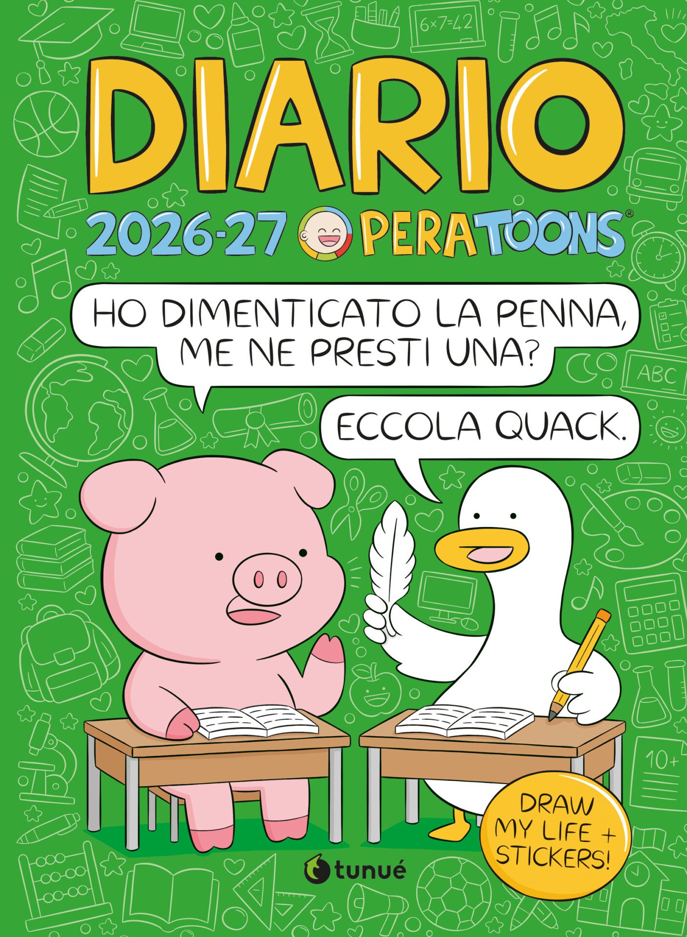 PERA TOONS - Diario scolastico 2026-2027