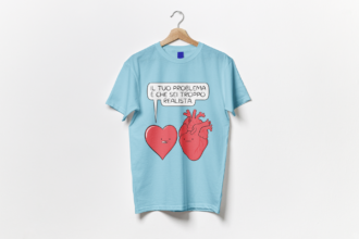 T-shirt - Cuore - PERA TOONS