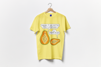 T-shirt - Papaya - PERA TOONS