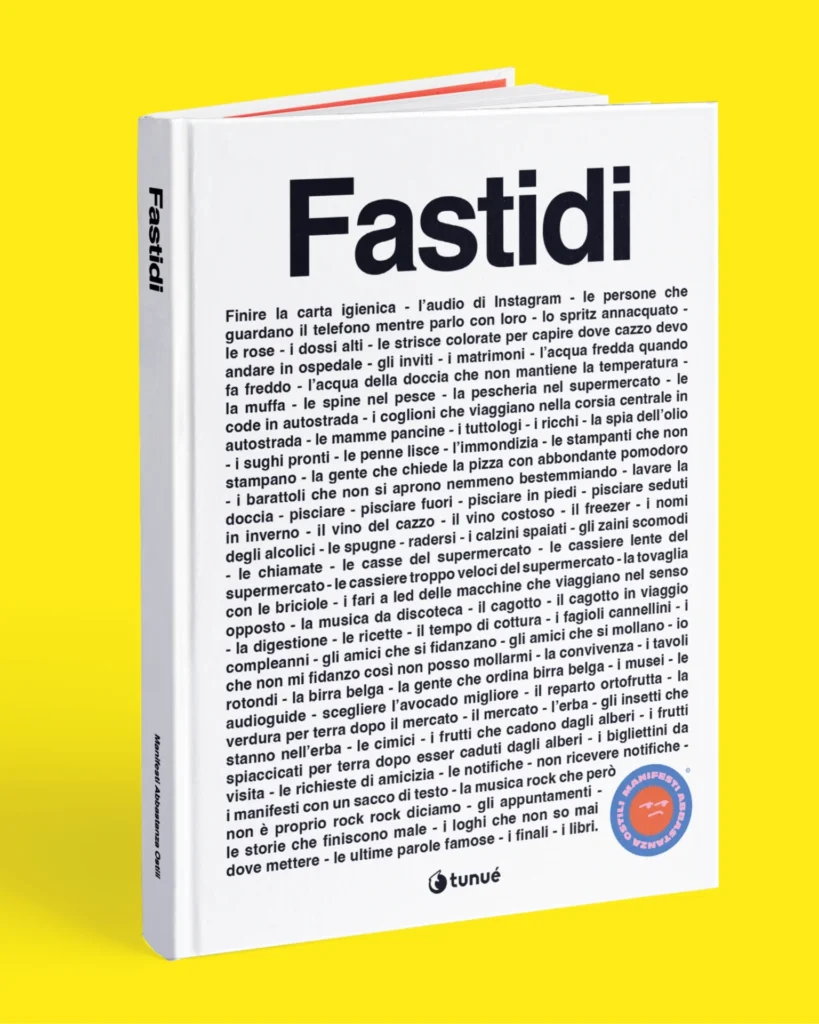 Fastidi copertina Manifesti Abbastanza Ostili